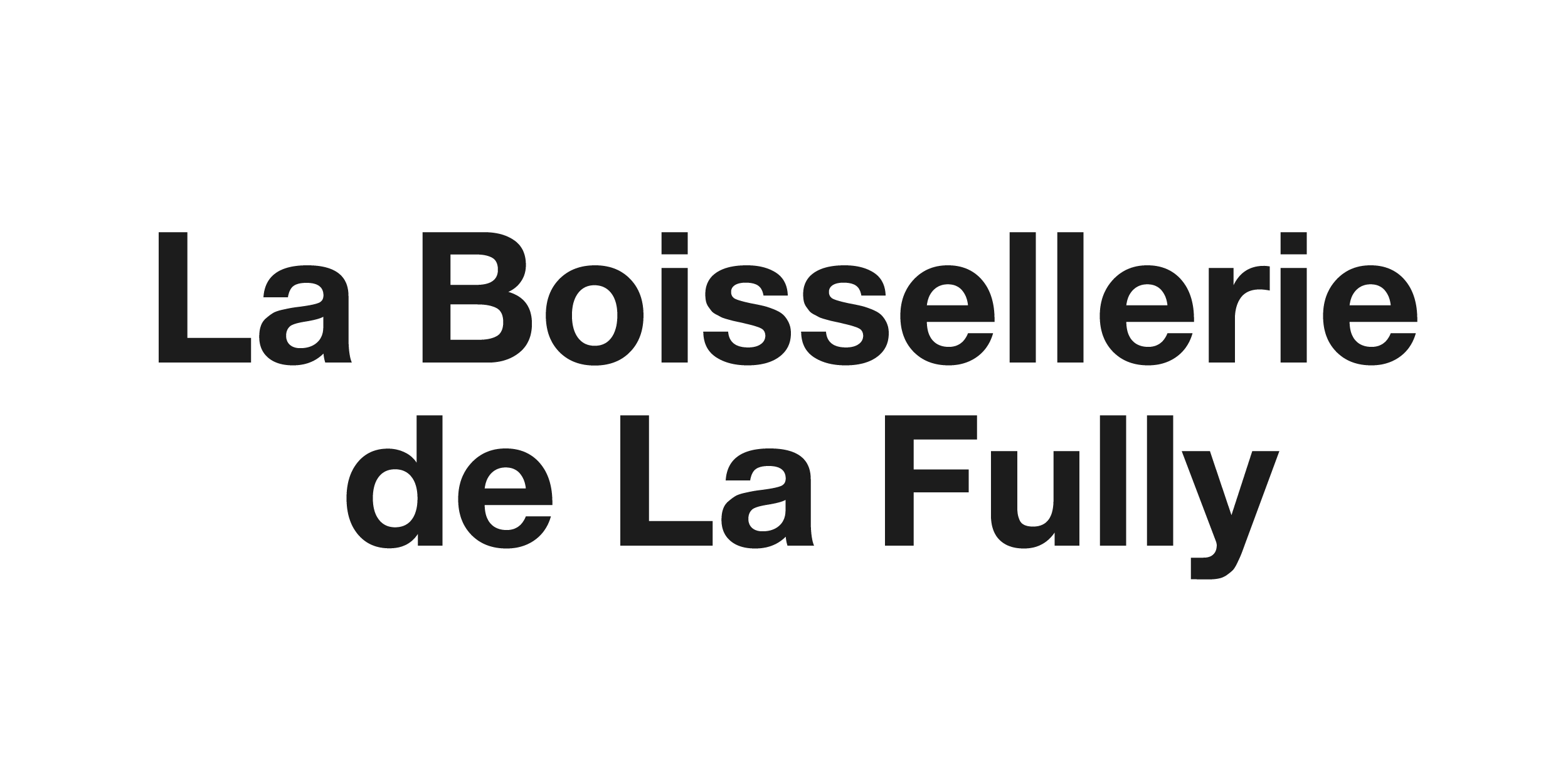 Sponsor La Boissellerie de la Fully