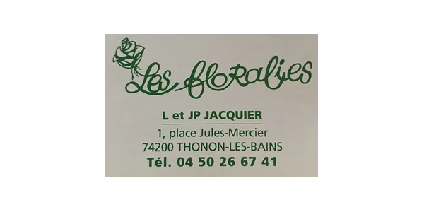Sponsor fleuriste à Thonon-les-Bains : les Floralies